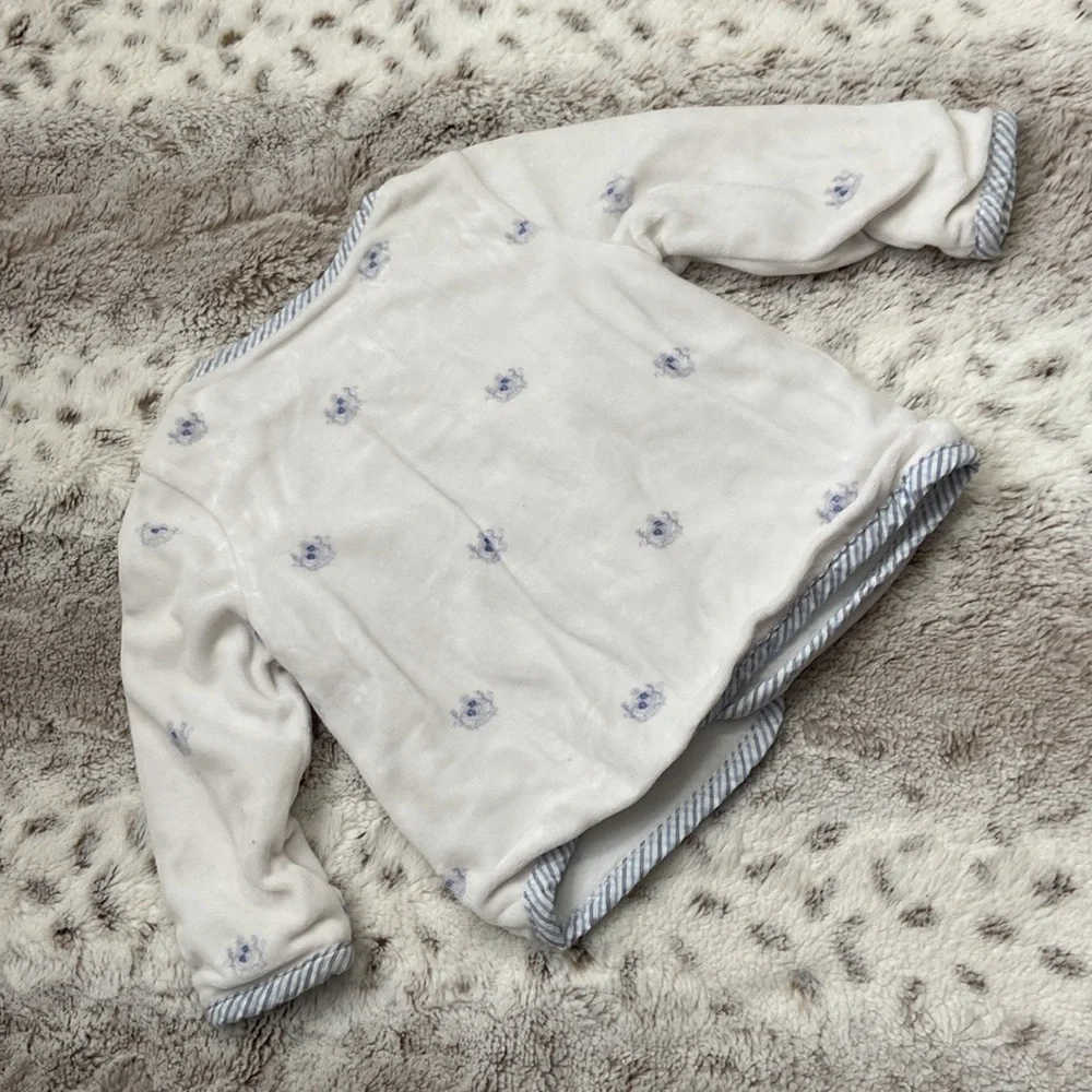 Ralph Lauren matching set baby girls 9 months preppy stripes floral coastal